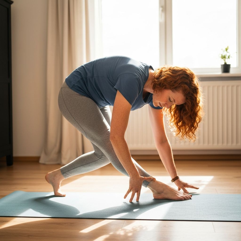 Morning stretching routine